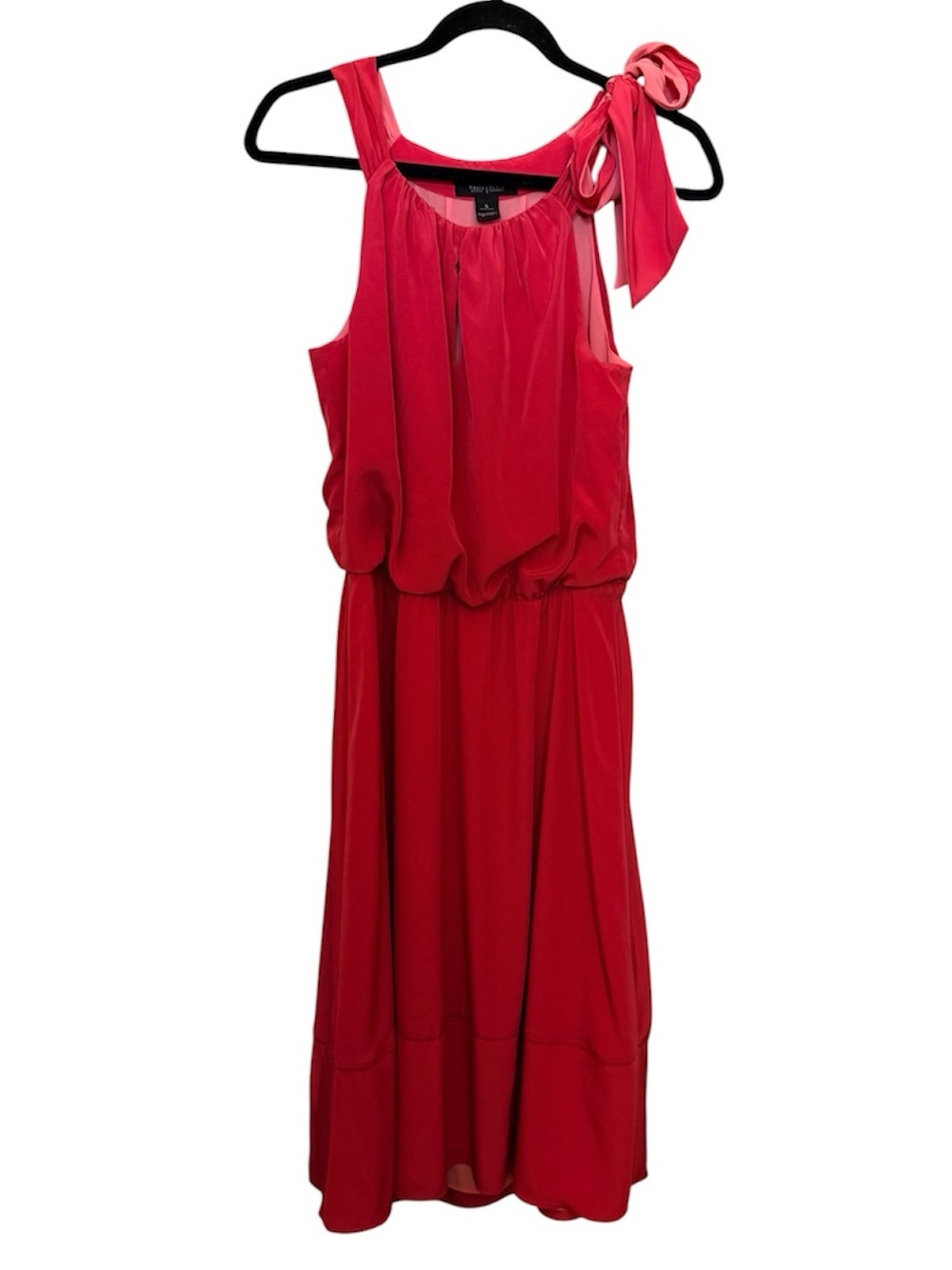 White House Black Market Halter Side Bow Dress